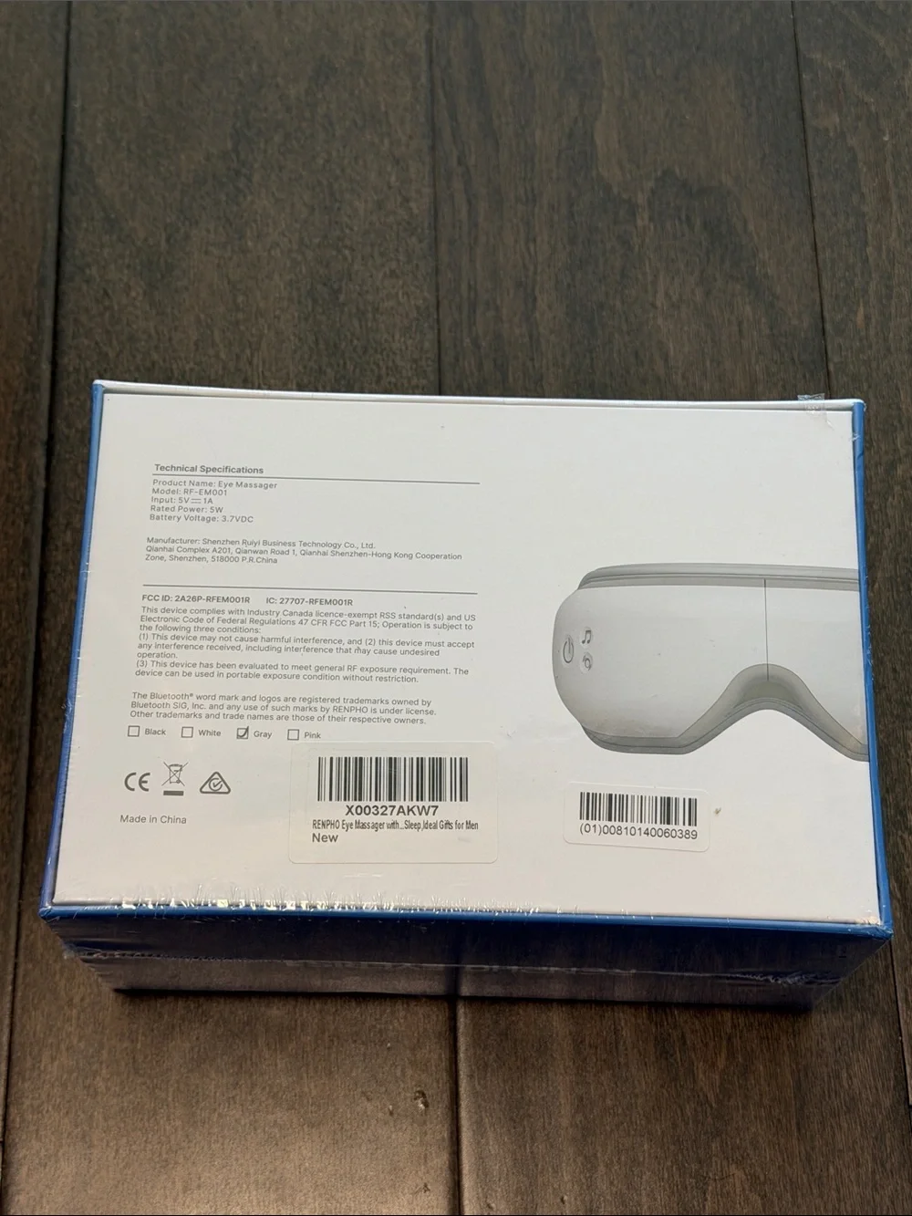 RENPHO Eyeris 1 Eye Massager — White